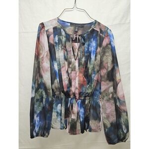 NWT WHBM long Leeve Blouse Size S Poetcore Romantic Forest Fairy Bella Swan